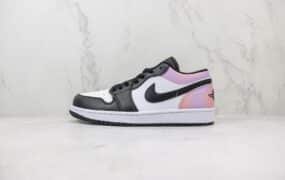 Air Jordan AJ1 Low 黑白扎染 DQ2516-108