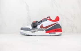 Air Jordan Legacy 312 Low 低帮文化休闲运动篮球鞋 白色 货号：CD7069-160