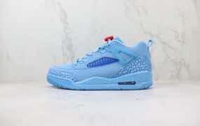 Air Jordan Spizike Low AJ 防滑耐磨 低帮元素 蓝色 货号：FQ1759-400