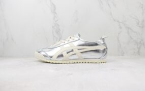 ASICS Tiger Mexico 66 小红书爆款色 阿斯克斯皮面经典休闲跑鞋 货号: AWR1S