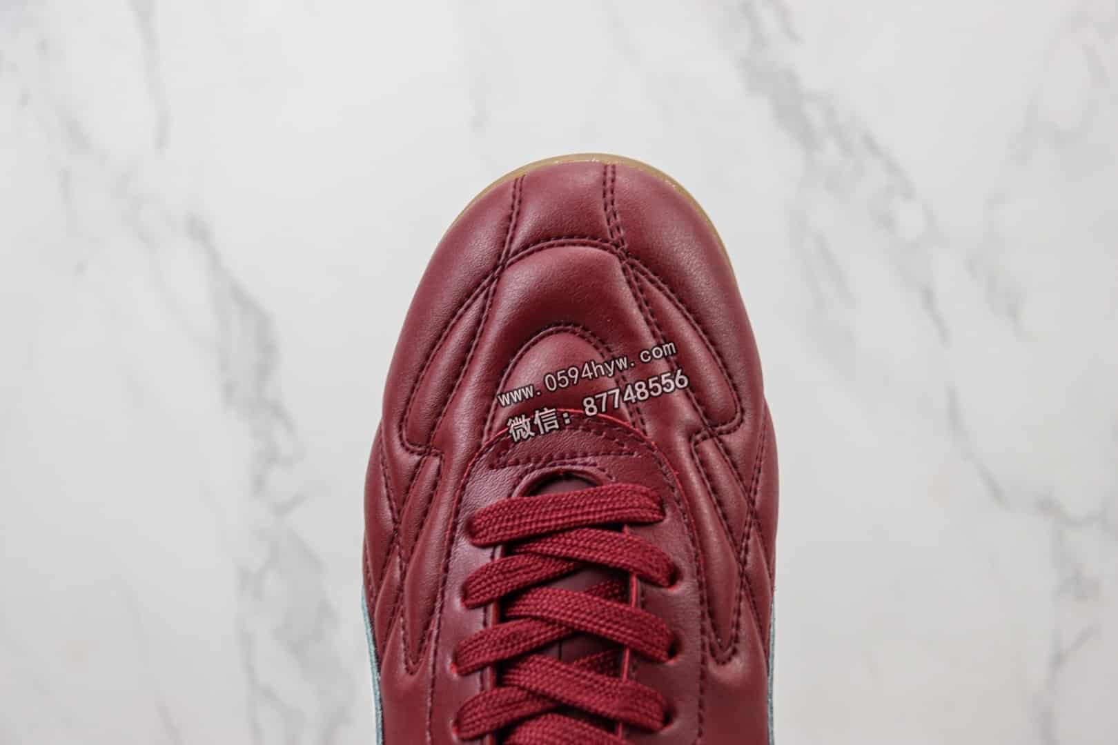 彪马 Puma Roma Anniversario 运动鞋 酒红色 货号：366673-02