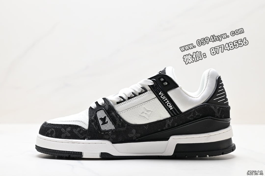 运动鞋, 路易威登, Louis Vuitton Trainer, Louis Vuitton, 85, 580, 2023 - LV路易威登Louis Vuitton Trainer Maxi Low Sneaker