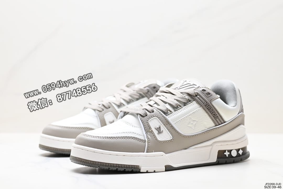 运动鞋, 路易威登, 板鞋, Louis Vuitton Trainer, Louis Vuitton, 2023 - LV路易威登Louis Vuitton Trainer Maxi Low Sneaker