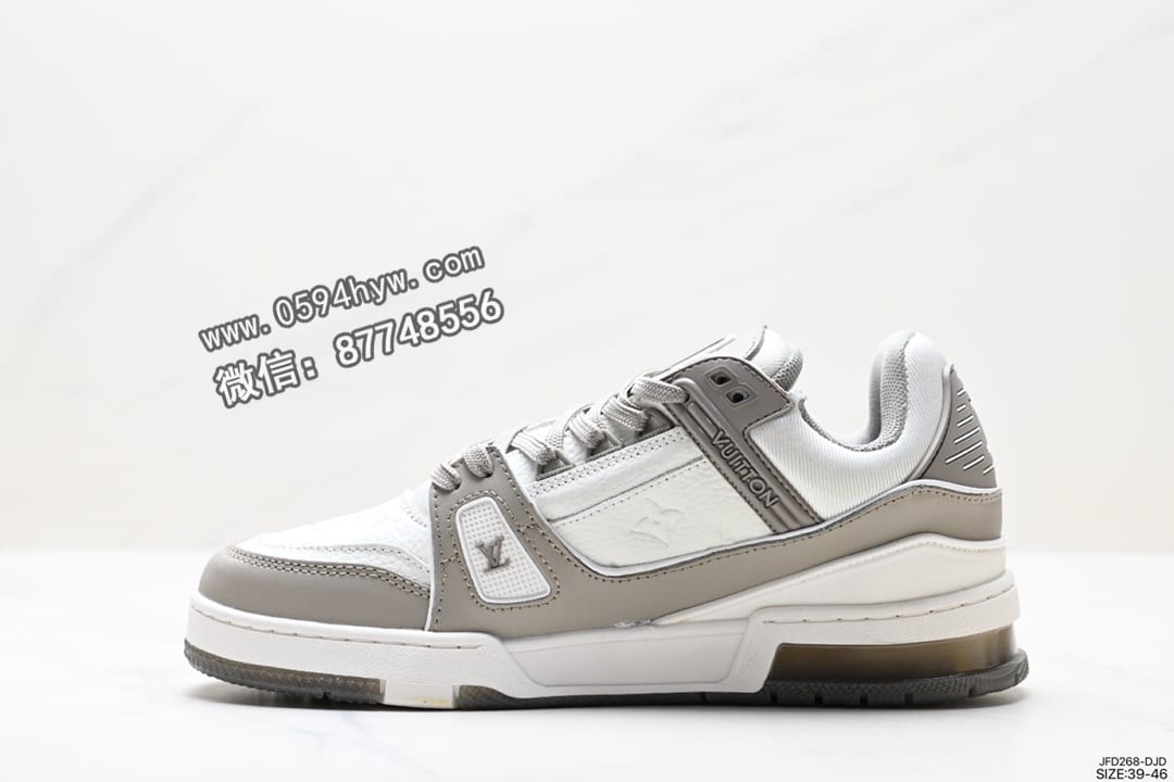 运动鞋, 路易威登, 板鞋, Louis Vuitton Trainer, Louis Vuitton, 2023 - LV路易威登Louis Vuitton Trainer Maxi Low Sneaker