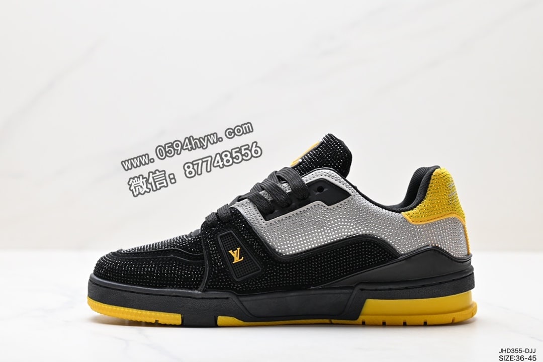 运动鞋, 路易威登, 板鞋, 休闲鞋, Louis Vuitton, 85, 2023 - LV路易威登Louis Vuitton Trainer Maxi Low Sneaker