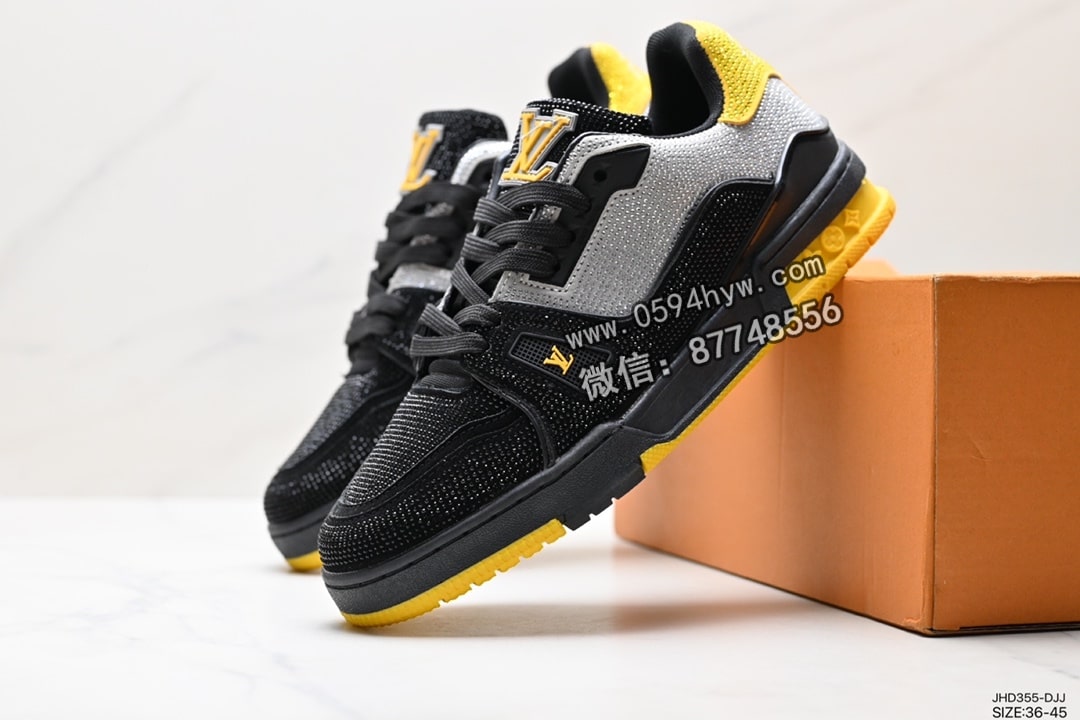 运动鞋, 路易威登, 休闲鞋, Louis Vuitton, 85, 2023, 07 - LV路易威登Louis Vuitton Trainer Maxi Low Sneaker