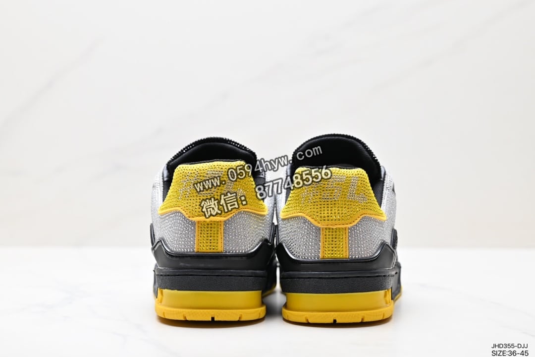 运动鞋, 路易威登, 板鞋, 休闲鞋, Louis Vuitton, 85, 2023 - LV路易威登Louis Vuitton Trainer Maxi Low Sneaker