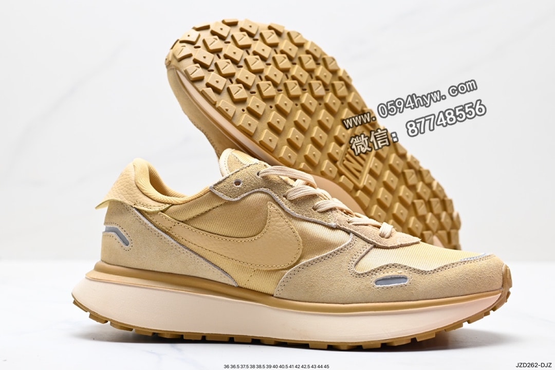 跑鞋, 耐克, 健身, NIKE, 2023 - 耐克NIKE PHOENIX WAFFLE 高端跑鞋 SEZE: 36 36.5 37.5 38 38.5 39 40 40.5 41 42 42.5 43 44 45 型号: FD2196-500