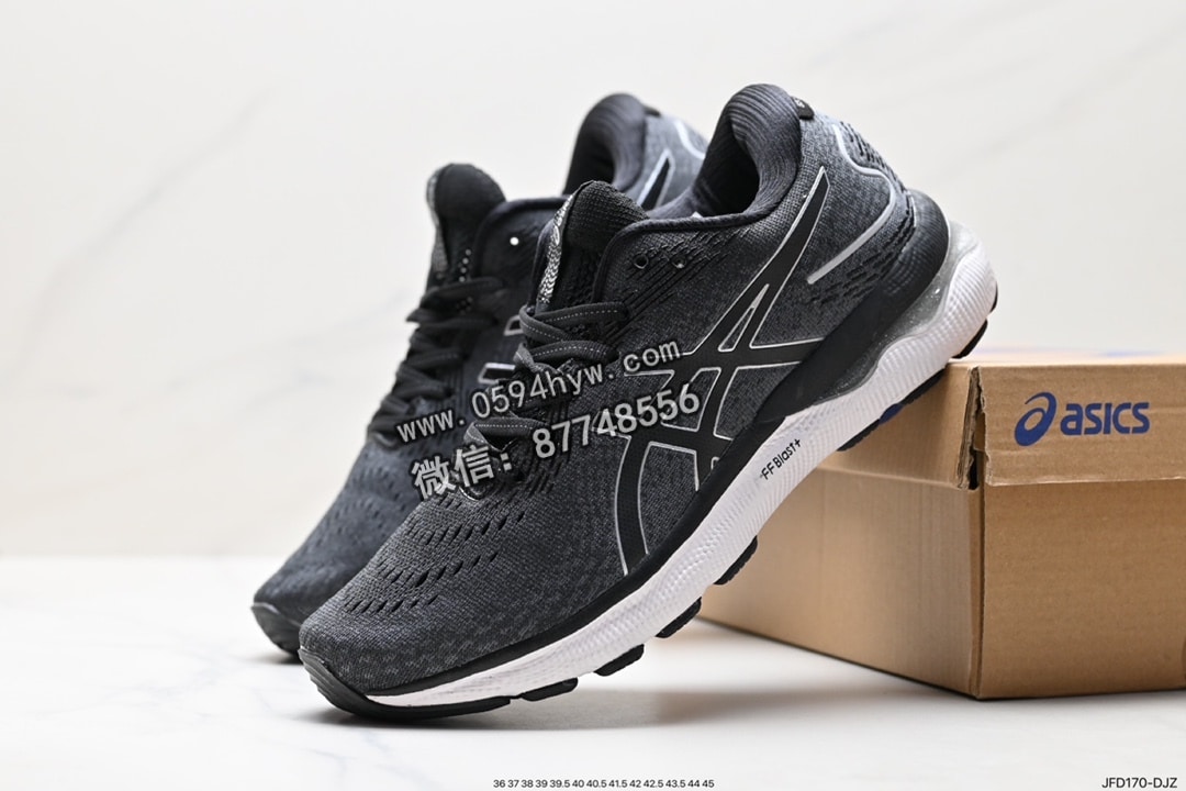 跑鞋, 专业跑鞋, Asics Gel, Asics, 2023 - Asics Gel-Nimbus 24代 运动休闲透气专业跑鞋 1011B359-400