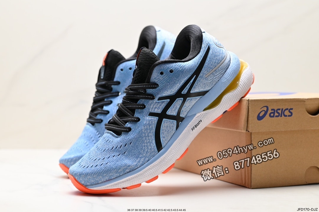 跑鞋, 专业跑鞋, Asics Gel, Asics, 2023 - Asics Gel-Nimbus 24代 运动休闲透气专业跑鞋 1011B359-400