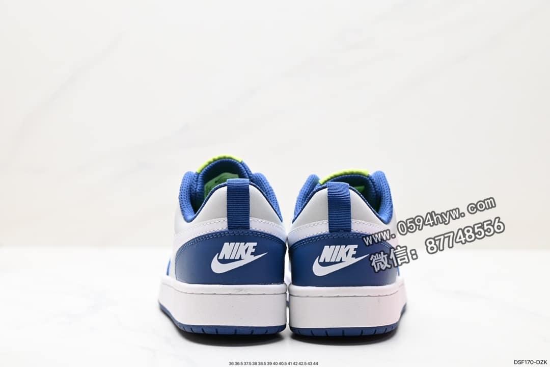 耐克, 板鞋, 休闲板鞋, NIKE, Court Borough Low, 2023, 07 - 耐克Nike Court Borough Low 2 校园休闲板鞋 货号:BQ5448-113