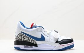 Nike Air Jordan Legacy 312 Low 低帮篮球鞋 白色/松绿色 货号：FV8117-141