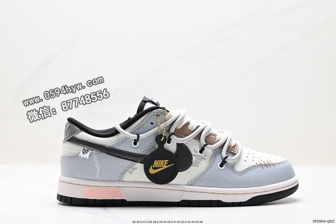 耐克 Nike SB DuNike Low 系列 低帮 情侣百搭滑板鞋 运动鞋 男鞋 女鞋，货号：DD1391-100 尺码：36-46 ID:ZFD554-QDZ