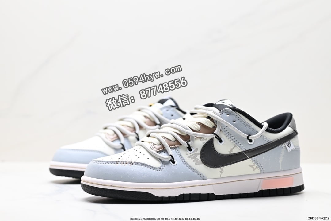 运动鞋, 耐克SB, 耐克, 板鞋, 女鞋, Nike SB, NIKE, DD1391 - 耐克 Nike SB DuNike Low 系列 低帮 情侣百搭滑板鞋 运动鞋 男鞋 女鞋，货号：DD1391-100 尺码：36-46 ID:ZFD554-QDZ