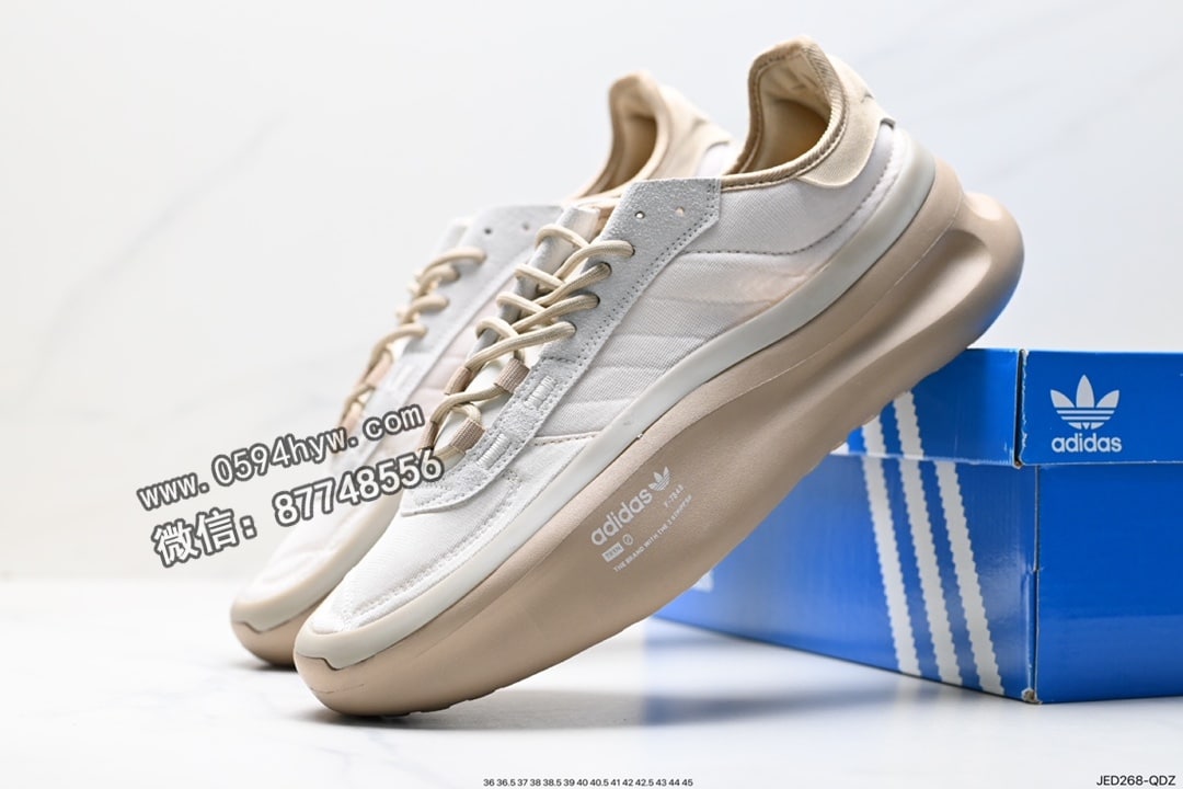 阿迪达斯, 阿迪, 运动鞋, Adidas - 阿迪达斯 Adidasidas AdidasiFOM TRXN 经典运动鞋 鞋面简约织物 大号泡沫鞋底 高侧帮设计 再生材料 创新时尚 货号：IG7454 尺码：36-45 ID:JED268-QDZ