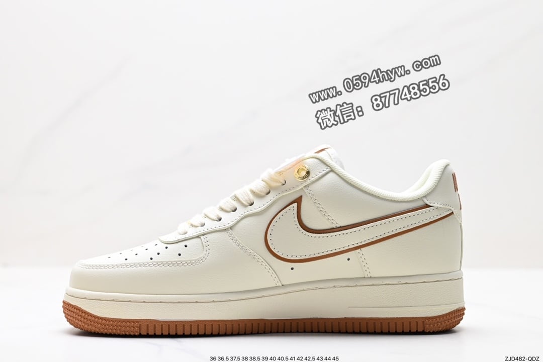 篮球鞋, 空军一号, FORCE 1, Air Force 1, AI, 07 - Air Force 1 ‘07 Low 原楦头原纸板 空军版型 货号：DQ7658-109