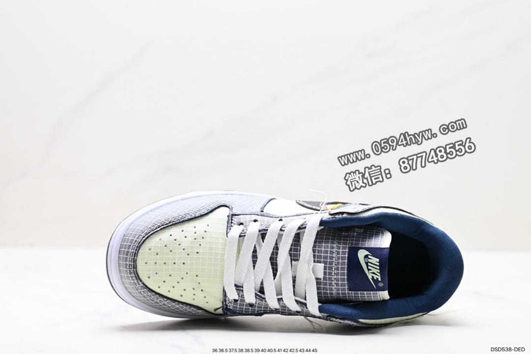 板鞋, SB Dunk Low, Nike SB Dunk, Nike SB, NIKE, Dunk - Union LA x Nike SB DuNike Low Blue 低帮休闲运动滑板板鞋 DJ9649-400