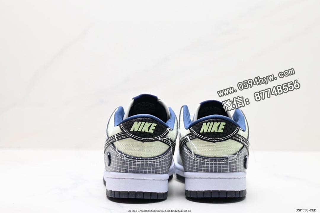 板鞋, SB Dunk Low, Nike SB Dunk, Nike SB, NIKE, Dunk - Union LA x Nike SB DuNike Low Blue 低帮休闲运动滑板板鞋 DJ9649-400