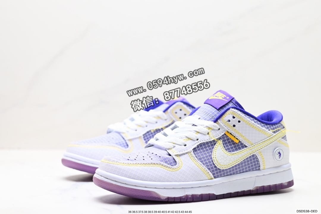 板鞋, SB Dunk Low, Nike SB Dunk, Nike SB, NIKE, Dunk - Union LA x Nike SB DuNike Low Blue 低帮休闲运动滑板板鞋 货号：DJ9649-400