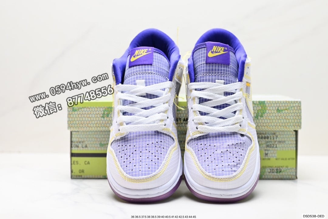 板鞋, SB Dunk Low, Nike SB Dunk, Nike SB, NIKE, Dunk - Union LA x Nike SB DuNike Low Blue 低帮休闲运动滑板板鞋 货号：DJ9649-400