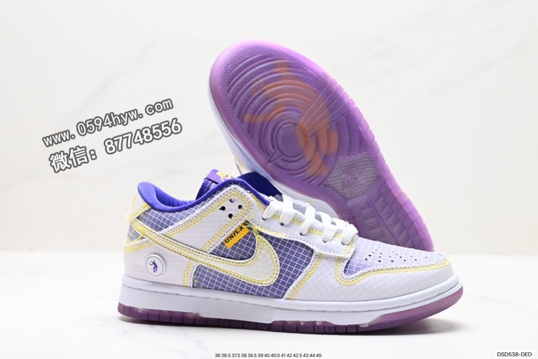 板鞋, SB Dunk Low, Nike SB Dunk, Nike SB, NIKE, Dunk - Union LA x Nike SB DuNike Low Blue 低帮休闲运动滑板板鞋 货号：DJ9649-400