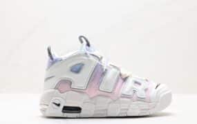 Nike Air More Uptempo OG耐克 皮蓬全掌气垫篮球鞋 白橙货号：DR9612-100