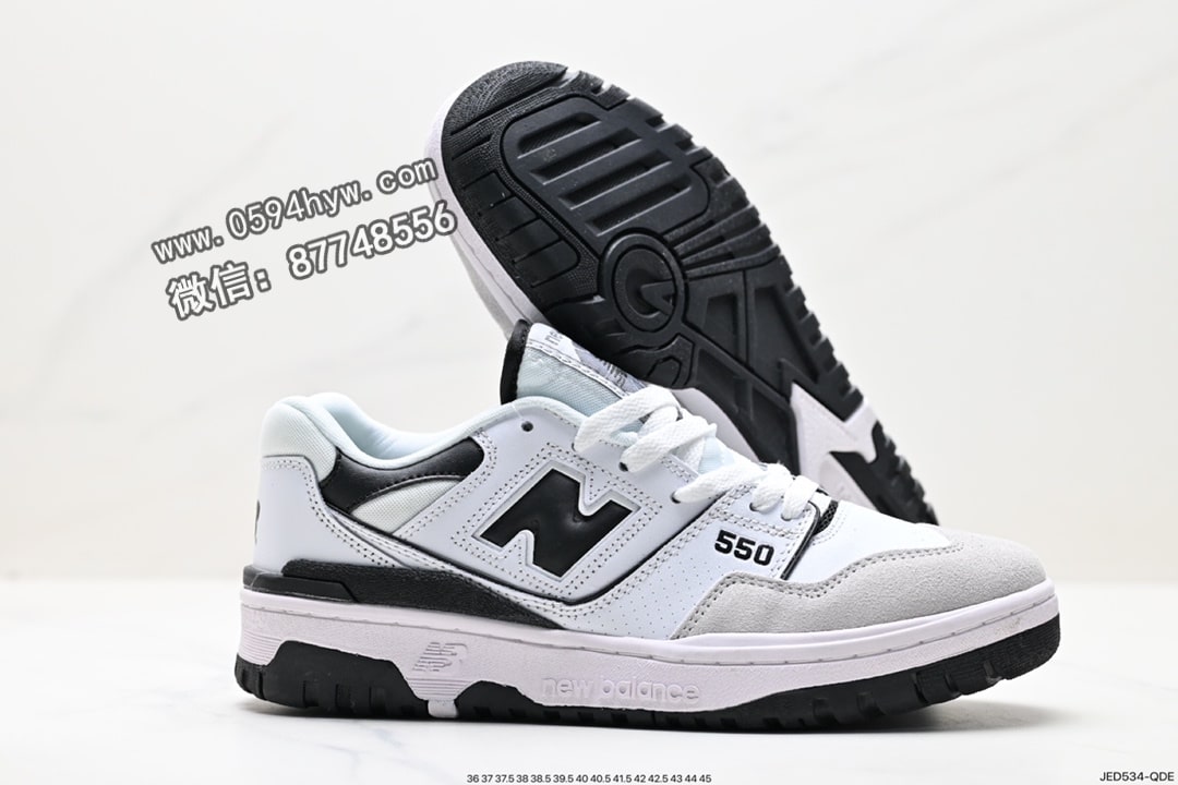 跑鞋, 解构, 新鞋, 慢跑鞋, 复古跑鞋, 做旧, New Balance 550, New Balance, 2023 - New Balance 550 复古休闲运动慢跑鞋 BB550PWA