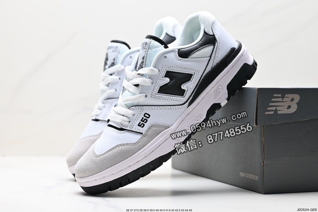 跑鞋, 解构, 新鞋, 慢跑鞋, 复古跑鞋, 做旧, New Balance 550, New Balance, 2023 - New Balance 550 复古休闲运动慢跑鞋 BB550PWA