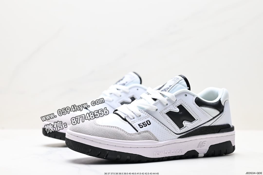 跑鞋, 解构, 新鞋, 慢跑鞋, 复古跑鞋, 做旧, New Balance 550, New Balance, 2023 - New Balance 550 复古休闲运动慢跑鞋 BB550PWA