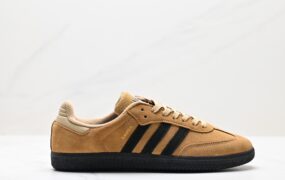 阿迪达斯 三叶草 Adidas Originals Samba Vegan OG “SPD” 桑巴舞 系列 低帮休闲运动板鞋 货号：HP9085 尺码：36 36.5 37 38 38.5 39 40 40.5 41 42 42.5 43 44 45 ID：JZD101-QDE