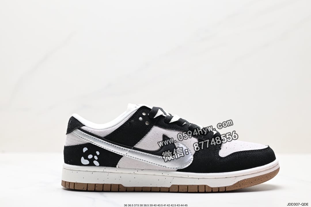 Nike SB Dunk Low Pro 鞋子 高帮 头层皮 休闲运动滑板板鞋 DD9457-100