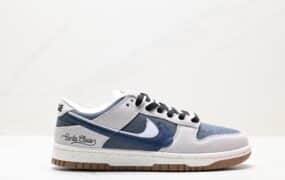 Nike SB DuNike Low Pro 复古低帮滑板板鞋 头层皮 休闲运动  货号：DD9457-100