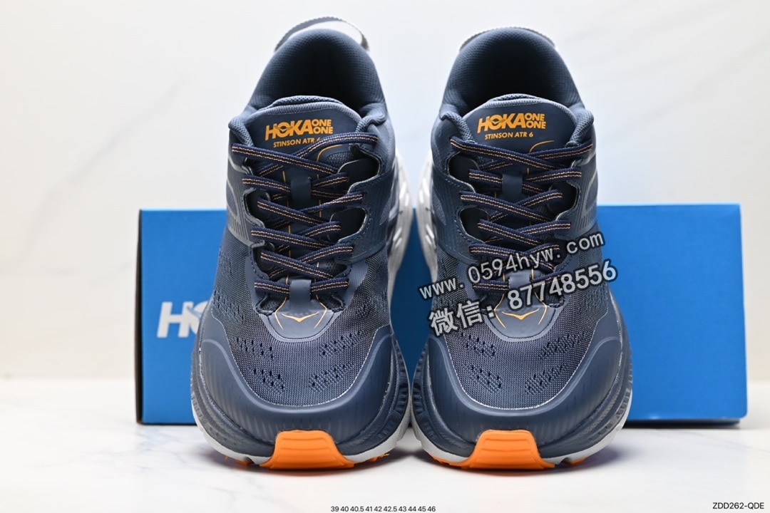 高帮, 跑鞋, HOKA, 2023, 07 - HOKA M STINSON ATR 6 高帮鞋 配色 新西兰 毛利语 海洋 货号: 1110506 尺码: 39-46 ID: ZDD262-QDE