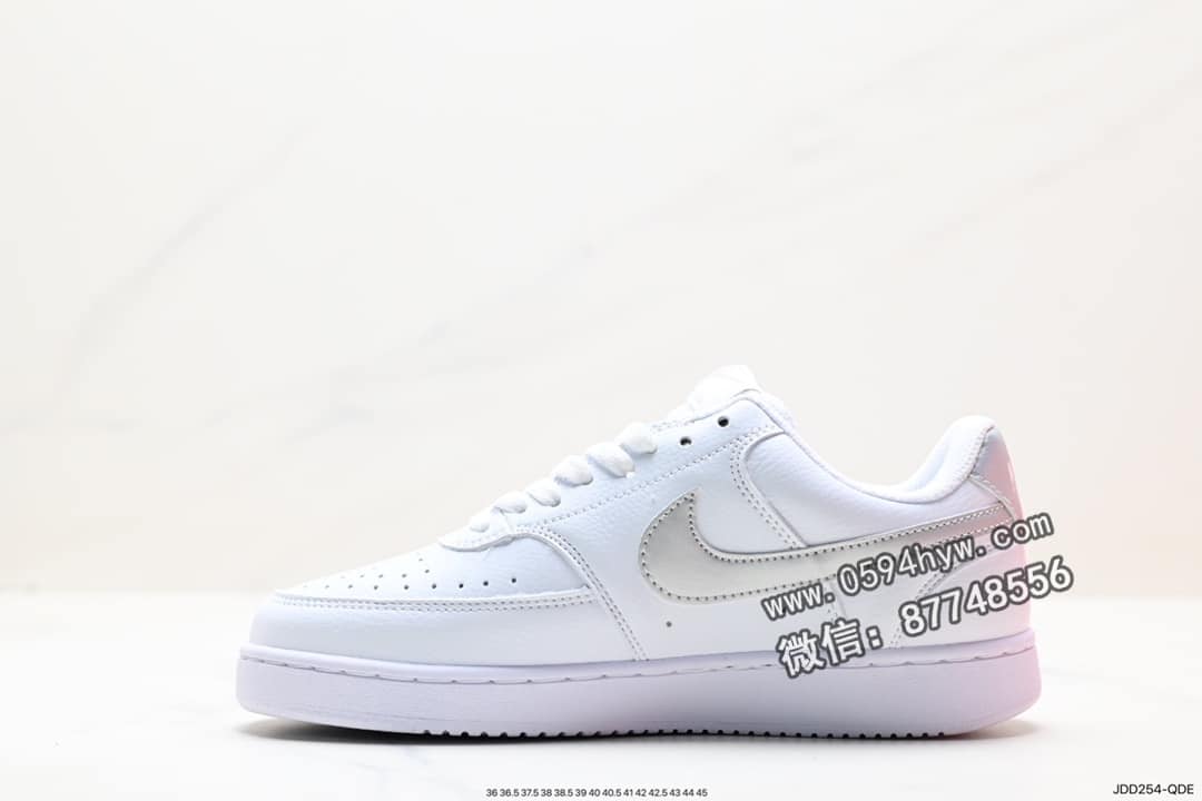 运动鞋, 篮球鞋, Nike Court Vision Low, NIKE, 2023 - Nike Court Vision Low 白黑 篮球鞋 货号：CD5483-103