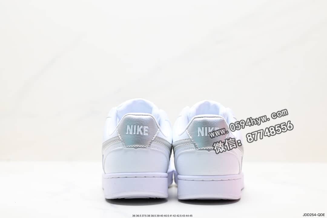 运动鞋, 篮球鞋, Nike Court Vision Low, NIKE, 2023 - Nike Court Vision Low 白黑 篮球鞋 货号：CD5483-103