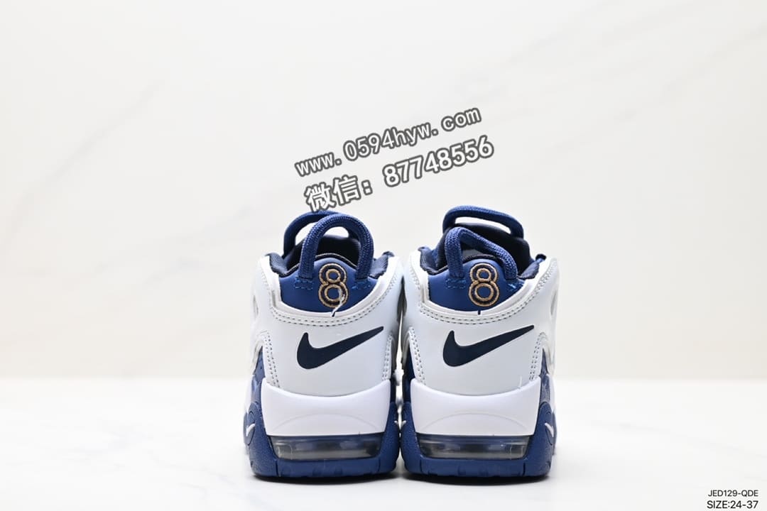 篮球鞋, WMNS, NIKE, GS, BARELY GREEN, Air More Uptempo, AI - Nike WMNS Air More Uptempo GS 高街篮球鞋