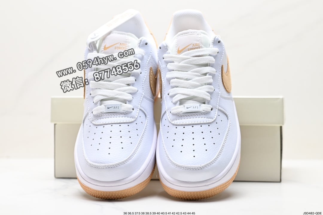 运动鞋, NIKE, FORCE 1, Air Force 1, AI, 07 - Air Force 1 ‘07 Low 原楦头原纸板 空军版型 货号：CN2873-103