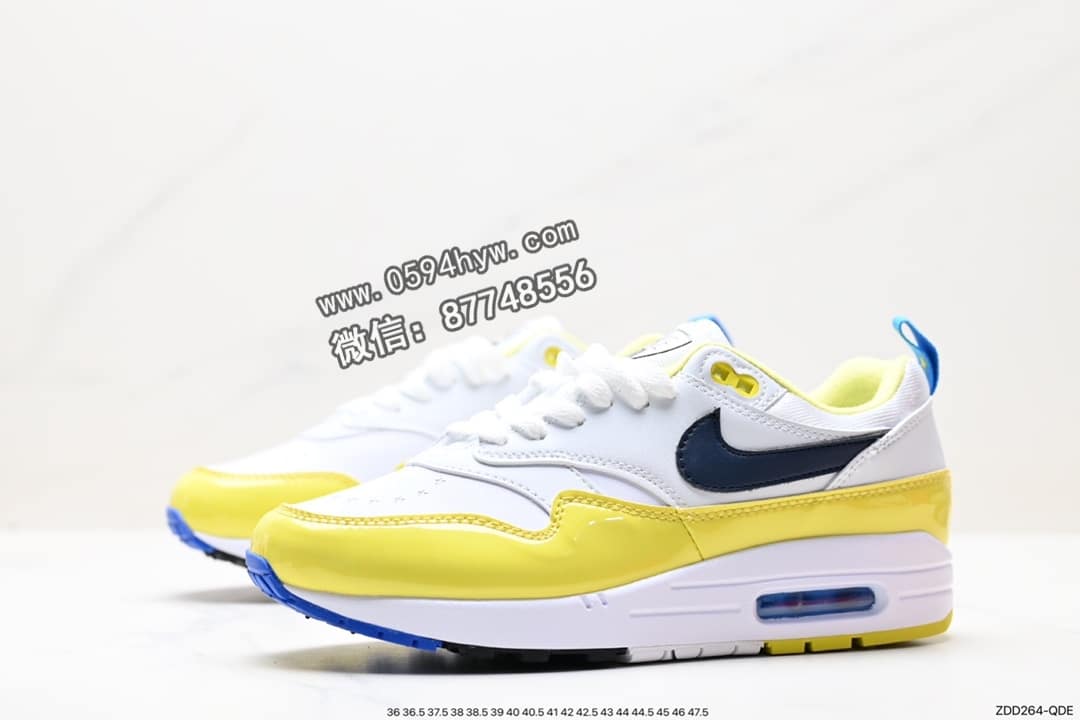 跑鞋, 慢跑鞋, Nike Air Max 1, Nike Air Max, Nike Air, NIKE, Air Max 1, Air Max - Nike Air Max 1 初代复古气垫百搭休闲运动慢跑鞋 货号：FN8075-101