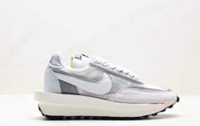 Sacai x Nike LVD Waffle Daybreak 高端跑鞋 型号: DH2684-001 白灰 SEZE: 36-46