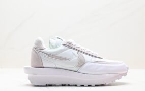 品牌：Sacai x Nike
系列：LVD Waffle Daybreak
鞋子类型：高端跑鞋
鞋帮高度：无
颜色：白灰
货号：DH2684-001