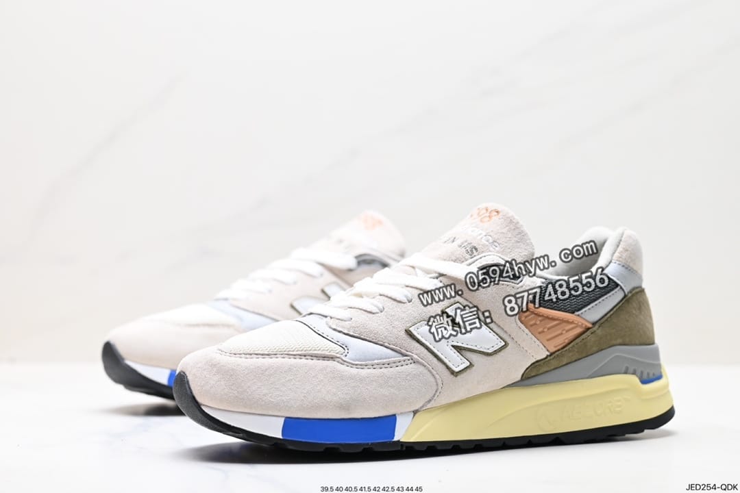 运动鞋, 跑鞋, 美产, 新百伦, 慢跑鞋, New Balance, 85, 2023 - New Balance 新百伦 M998ENE高端美产系列 复古休闲慢跑鞋