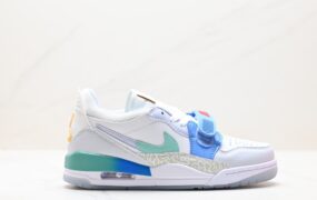 Nike Air Jordan Legacy 312 Low 篮球鞋 白绿 货号: FN8896-131