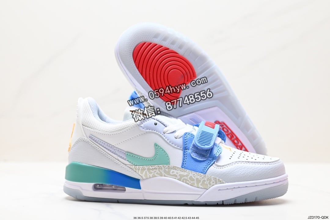 篮球鞋, Nike Air, NIKE, Legacy 312, Jordan Legacy 312 Low, Jordan Legacy 312, Jordan, Air Jordan - Nike Air Jordan Legacy 312 Low 篮球鞋 白绿 货号: FN8896-131