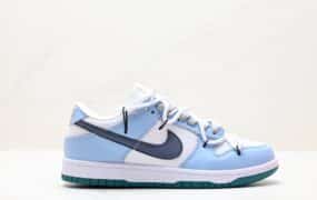 Nike SB DuNike Low 绑绳鞋 白色 货号：DH9765-105
Nike/Smile“扣篮系列低帮休闲运动滑板板鞋 白色 货号：DH9765-105