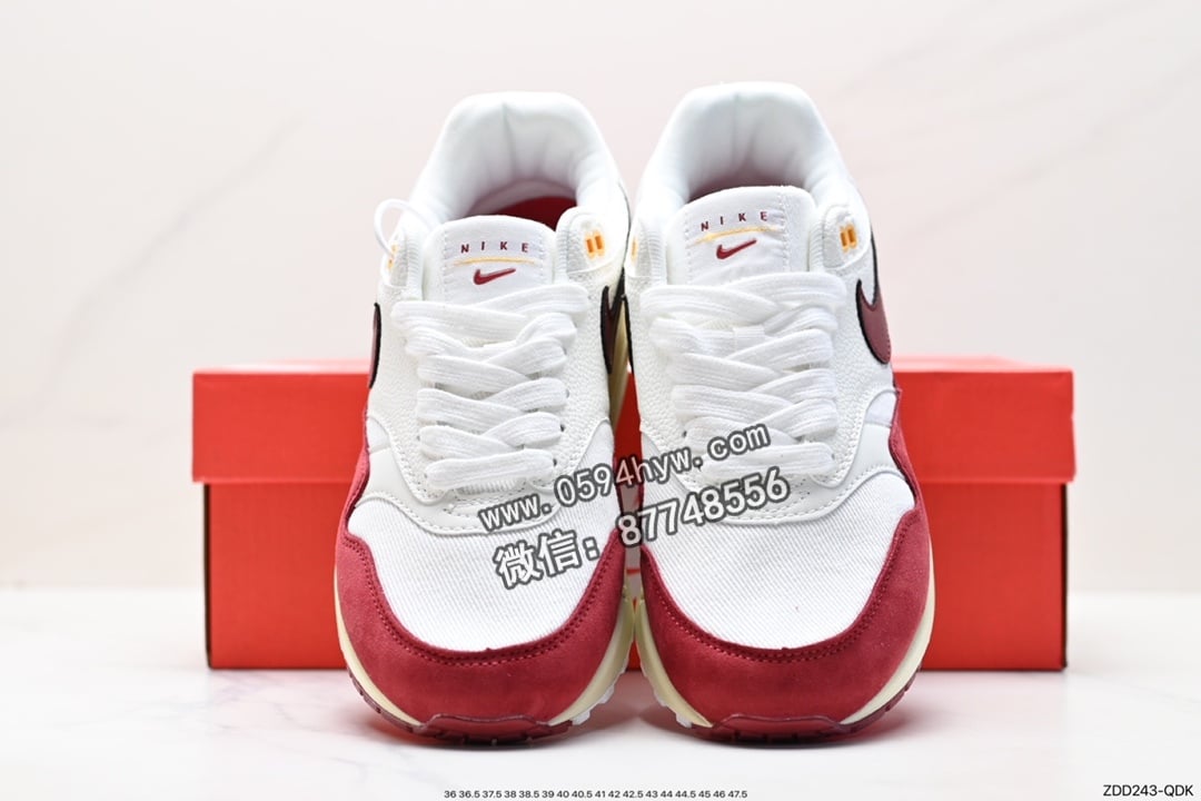 跑鞋, 慢跑鞋, Nike Air Max 1, Nike Air Max, Nike Air, NIKE, Air Max 1, Air Max - Nike Air Max 1 初代复古气垫百搭休闲运动慢跑鞋 鞋子类型：休闲运动慢跑鞋 鞋帮高度：低帮 颜色：不明 货号：FD2370-100