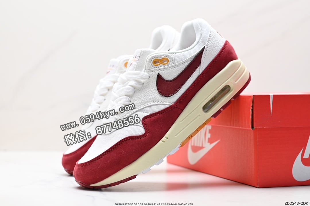 跑鞋, 慢跑鞋, Nike Air Max 1, Nike Air Max, Nike Air, NIKE, Air Max 1, Air Max - Nike Air Max 1 初代复古气垫百搭休闲运动慢跑鞋 鞋子类型：休闲运动慢跑鞋 鞋帮高度：低帮 颜色：不明 货号：FD2370-100