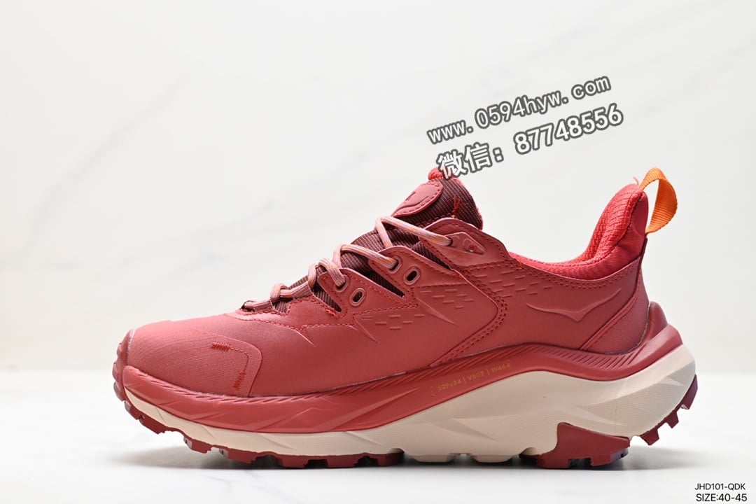 跑鞋, HOKA, GTX, 2023 - HOKA M KAHA 2 LOW GTX 鞋子 货号：11305301 尺码：40-45 ID：JHD101-QDK