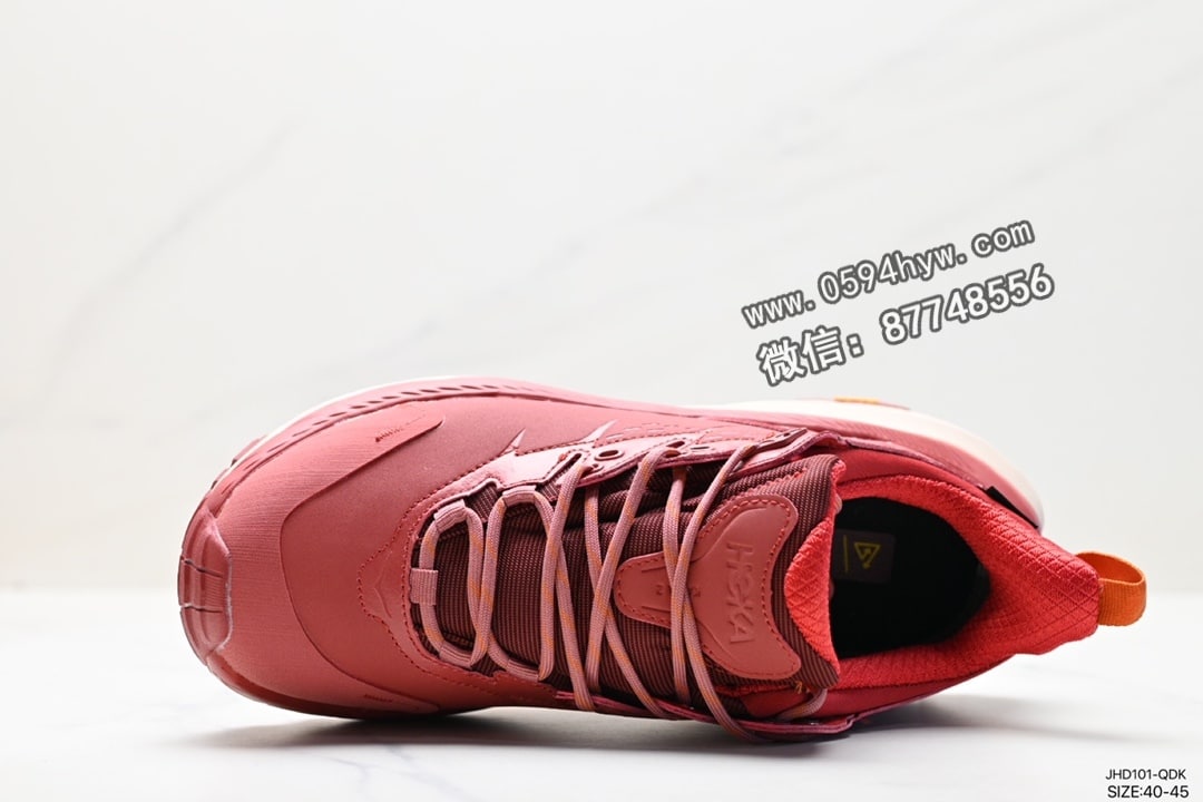 跑鞋, HOKA, GTX, 2023 - HOKA M KAHA 2 LOW GTX 鞋子 货号：11305301 尺码：40-45 ID：JHD101-QDK