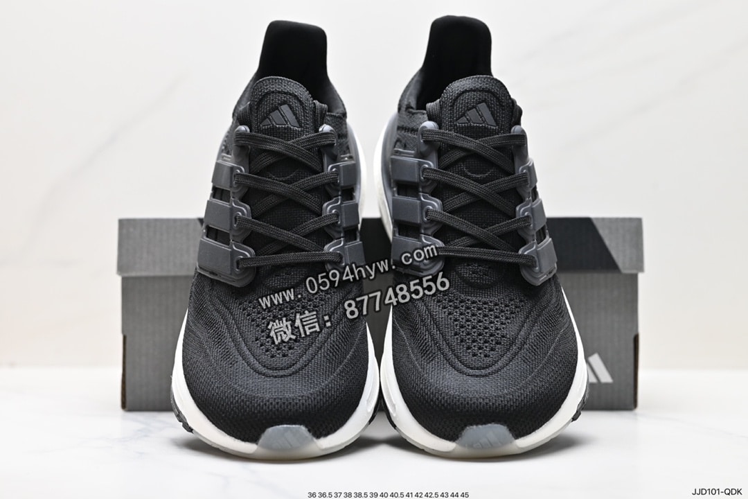 运动鞋, 跑鞋, 跑步鞋, Ultraboost, Boost, adidas Ultraboost Light, Adidas - Adidas ULTRABOOST LIGHT 低帮运动鞋 “白蓝橙” 货号：GZ5159