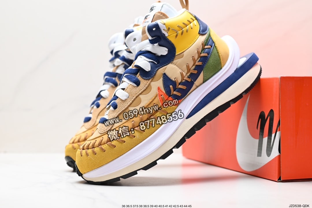 高帮, 跑鞋, 贾卡, 联名, 华夫, 三方联名, Nike VaporWaffle, NIKE, MULTI-COLOR, 2023, 07 - Nike VaporWaffle DH9186-001 高帮跑鞋